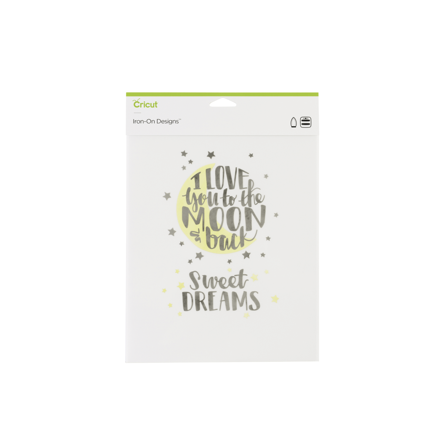 Cricut Iron-On Designs Love You To The Moon 8.5X12
